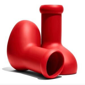 MSCHF Authentic Big Red Boots